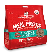 Stella & Chewy's Freeze-Dried Raw Dog Food Meal Mixer Savory Salmon & Cod