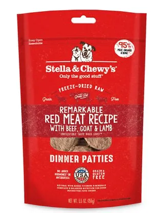 Stella & Chewy's Freeze-Dried Remarkable Red Meat Recipe