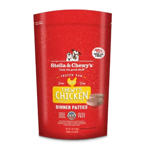 Stella & Chewy's Raw Frozen Chewy's Chicken Dinner Patties
