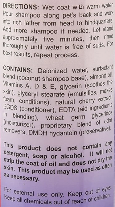 Supra Odor Control Pet Shampoo
