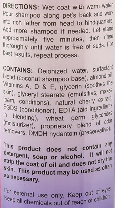 Supra Odor Control Pet Shampoo