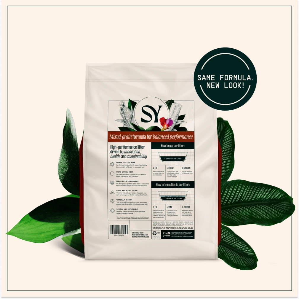 Sustainably Yours Multi Cat Unscented Mixed Granules Cat Litter