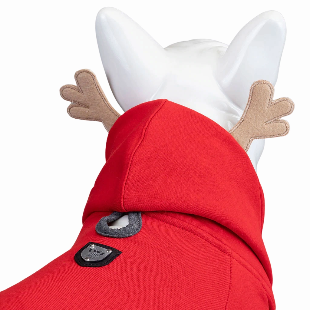 Sweatshirt Deer Red
