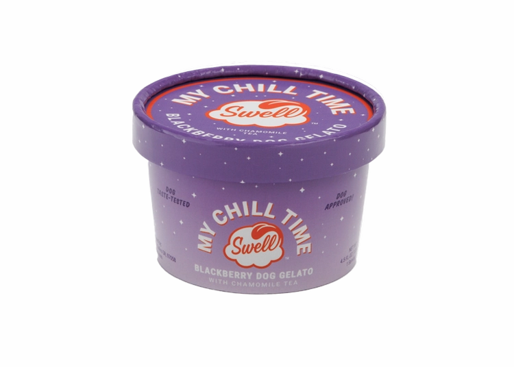 Swell Dog Frozen Gelato - My Chill Time 4.5oz resealable cup