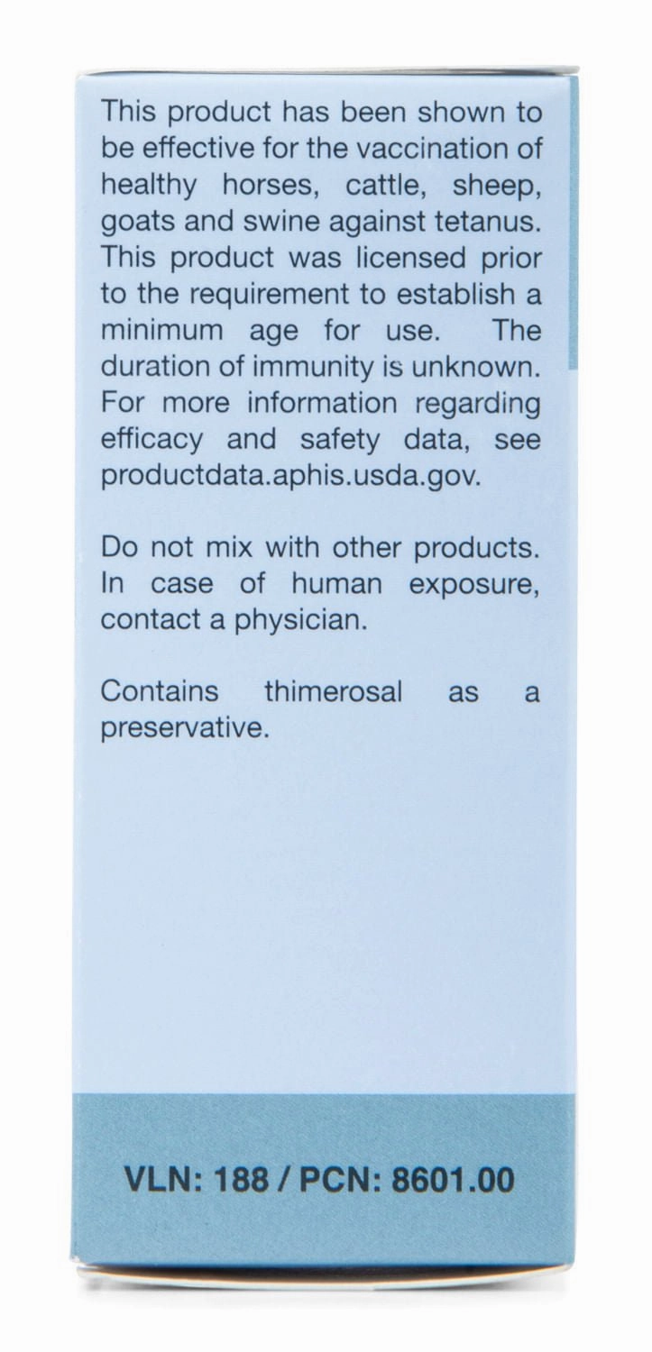 Tetanus Toxoid Vaccine for Animals