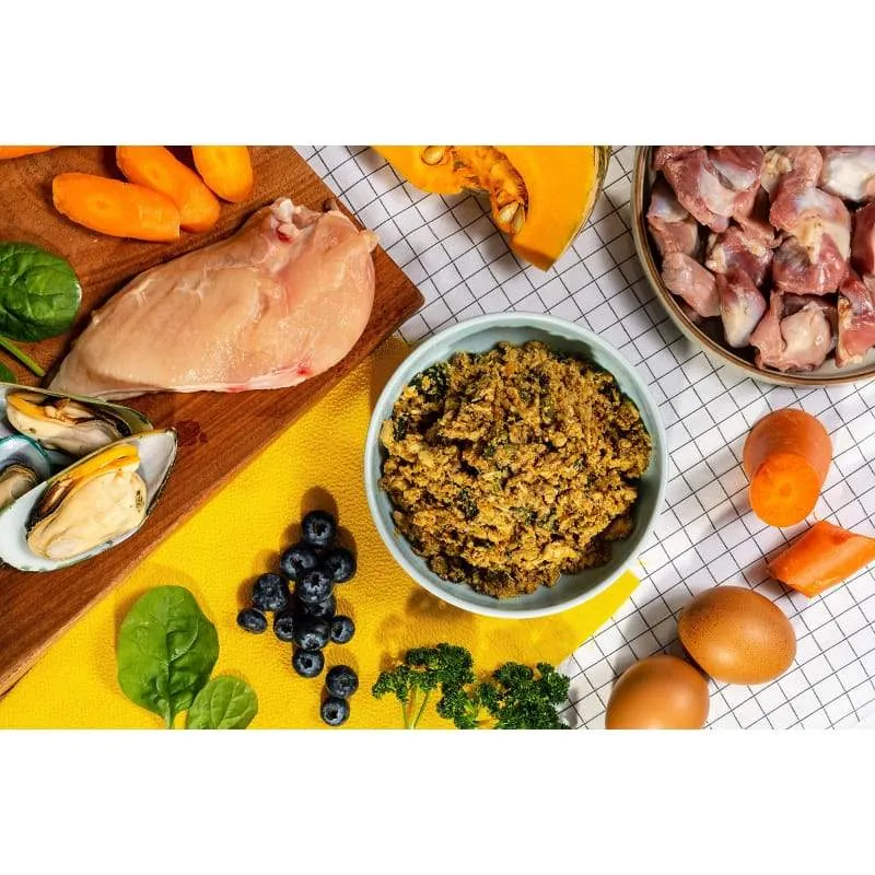 The Grateful Pet Gently Cooked Cage-Free Chicken Frozen Dog Food 2kg