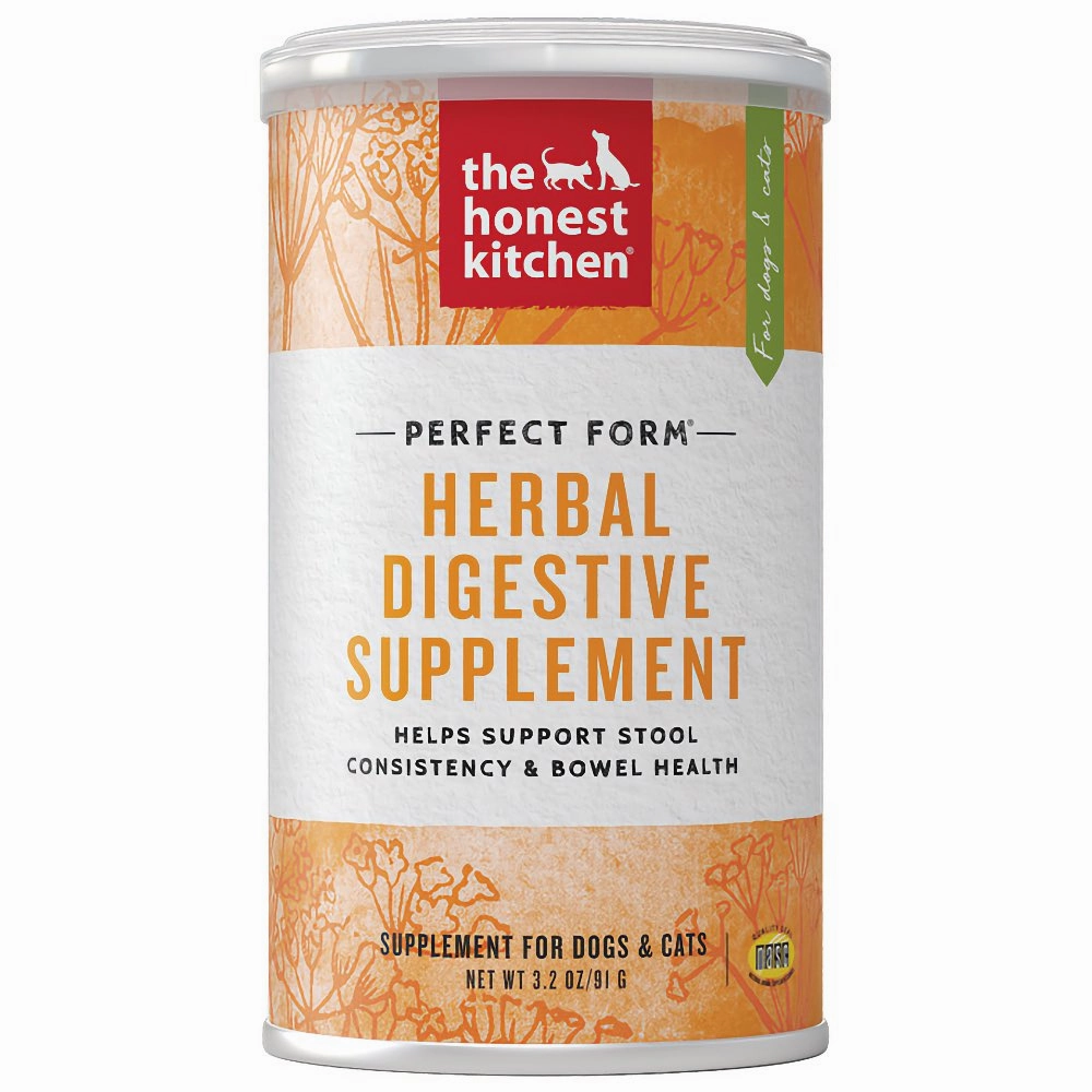 The Honest Kitchen Perfect Form Herbal Digestive Supplement For Dogs & Cats 3.2oz
