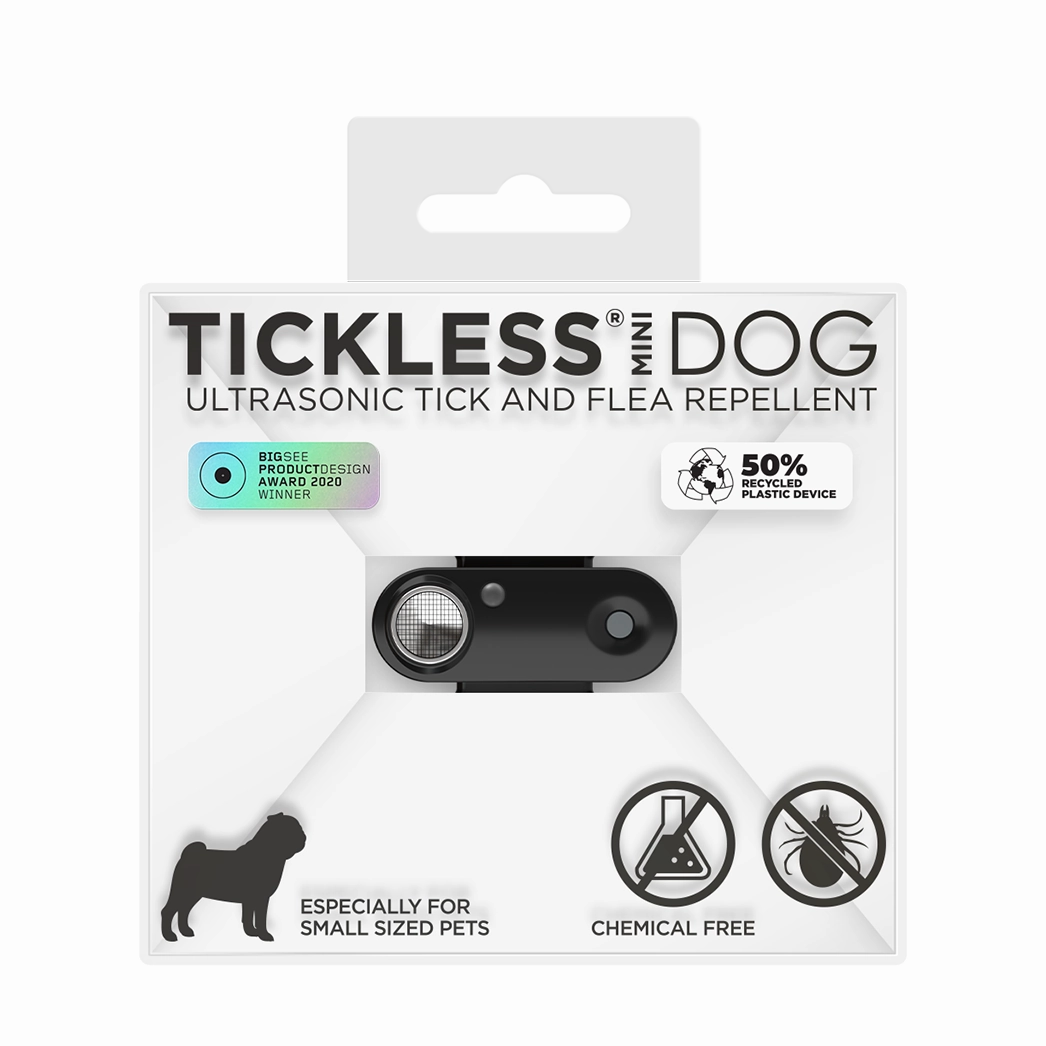 TICKLESS Mini for Small Dogs (Black)