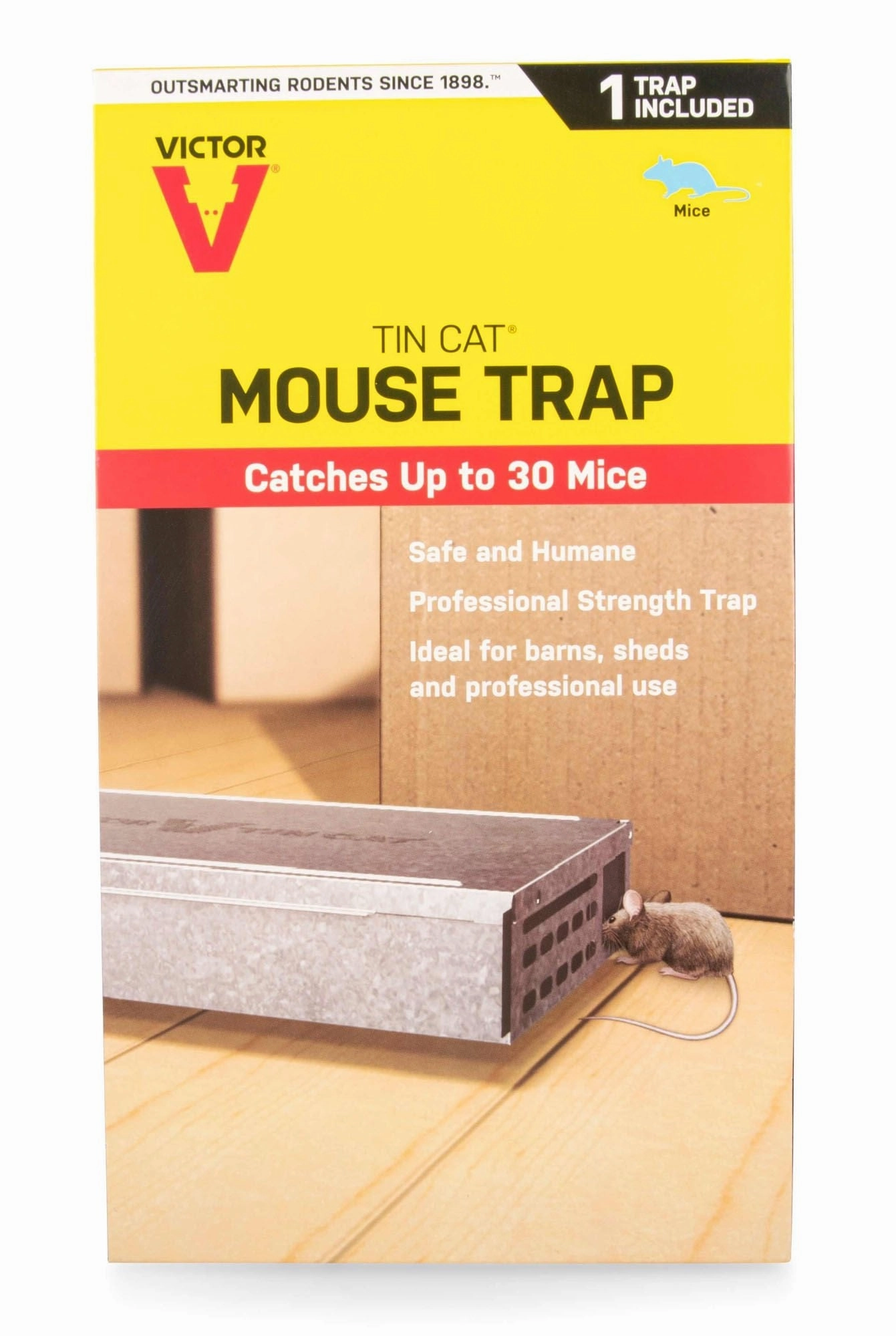 Tin Cat Mouse Trap