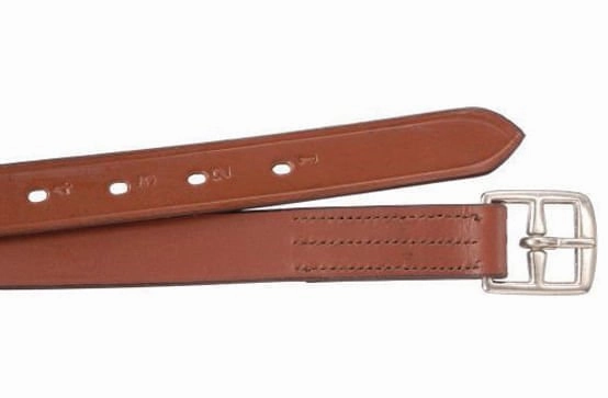 Tough1 Silver Fox English Stirrup Leathers, Adult