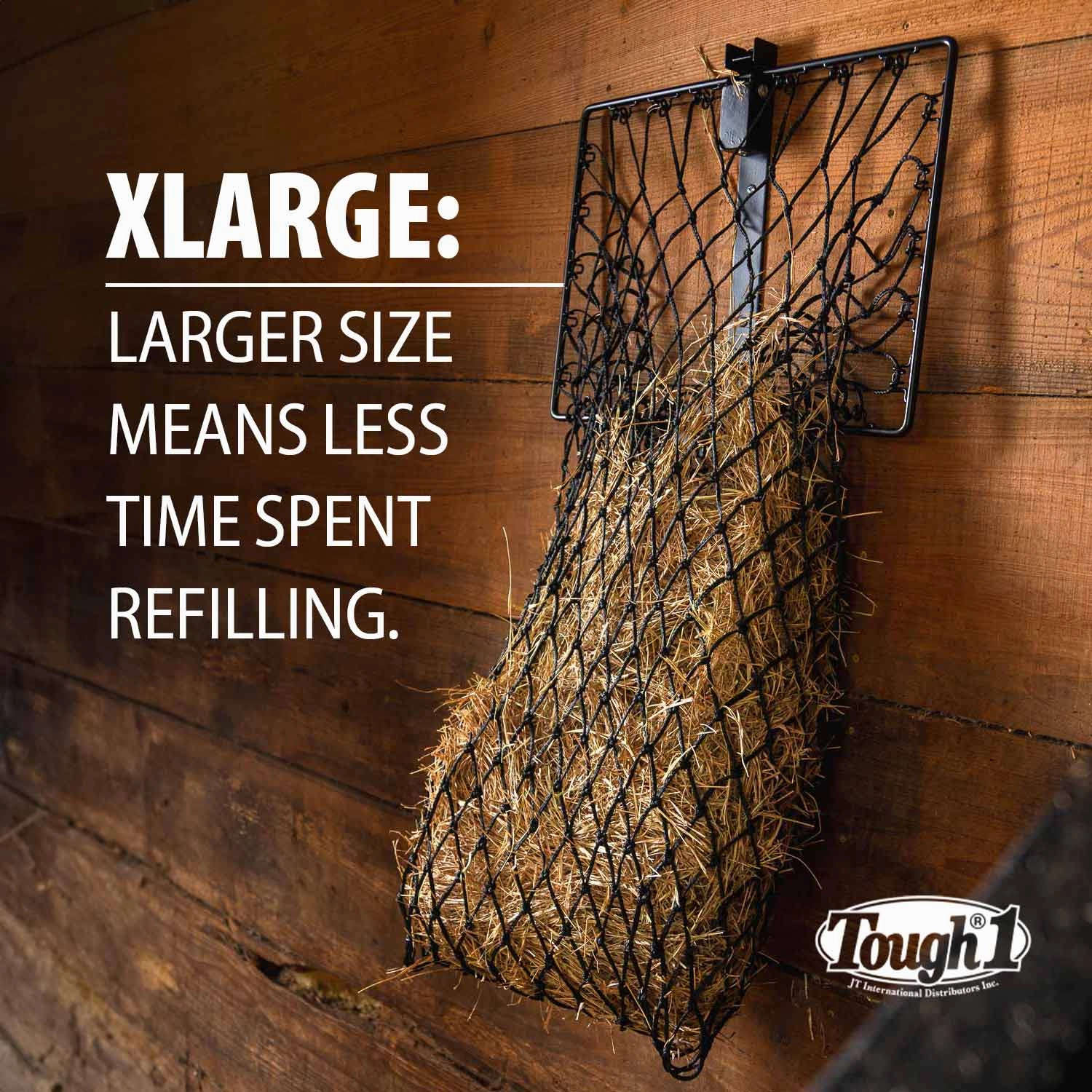 Tough 1 Hay Hoops XL Hanging Hay Feeder for Horses
