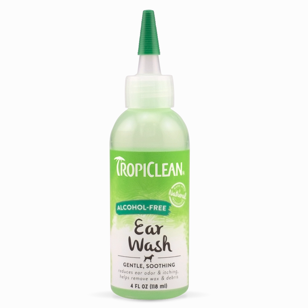 Tropiclean Alcohol-Free Ear Wash 4oz
