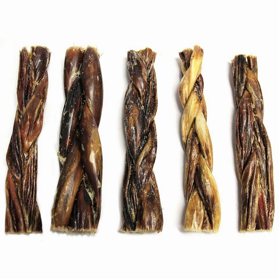 Tuesday's Natural Dog Company Individual Gullet Stick - Braided 6"