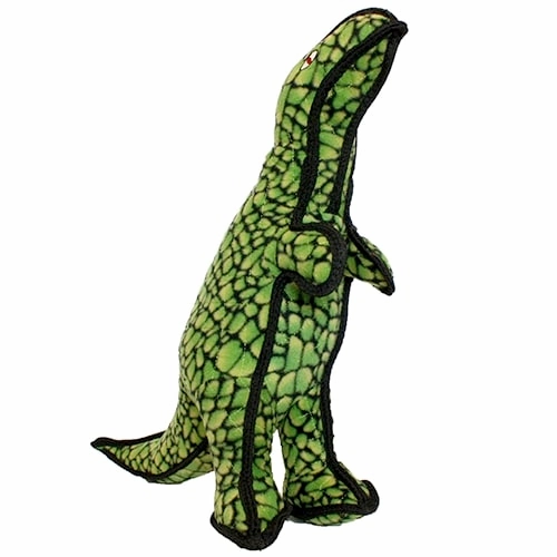 Tuffy Dinosaur Dog Tug and Fetch Toys, T-Rex