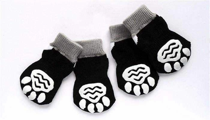 Tuxedo Black Dog Socks