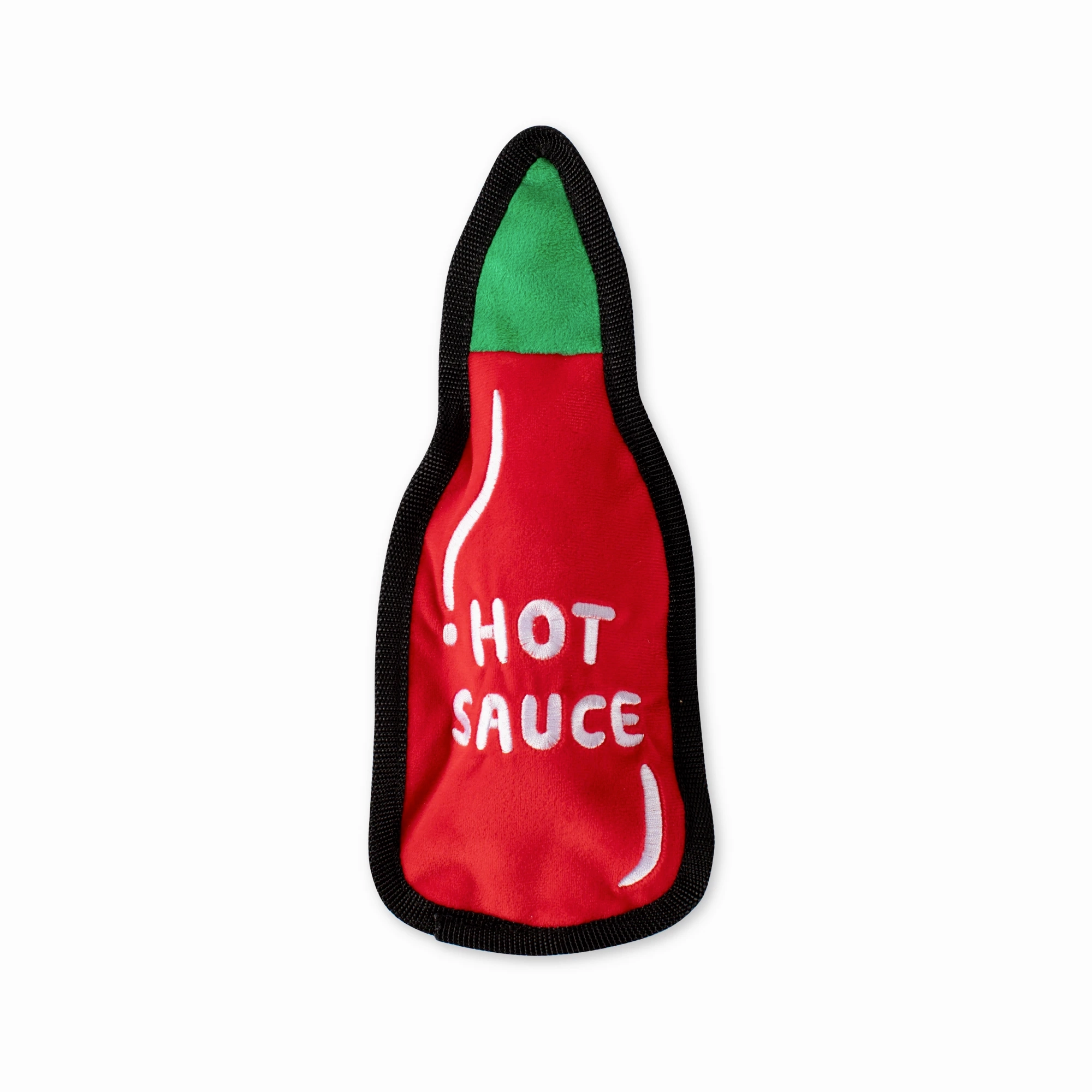 UnStuffed Hot Sauce, Dog Squeaky Plush toy