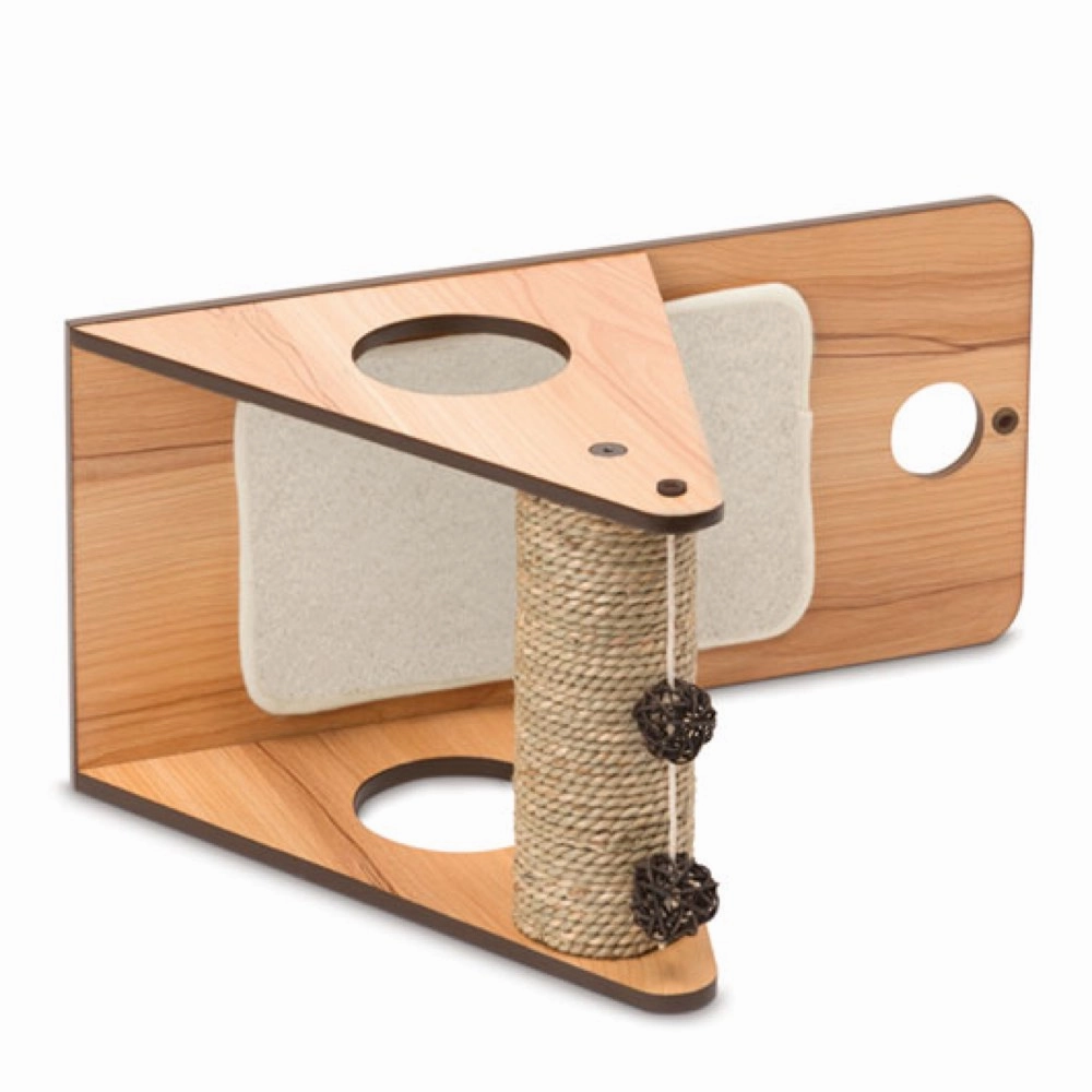Vesper V-Playstation In Walnut Cat Post