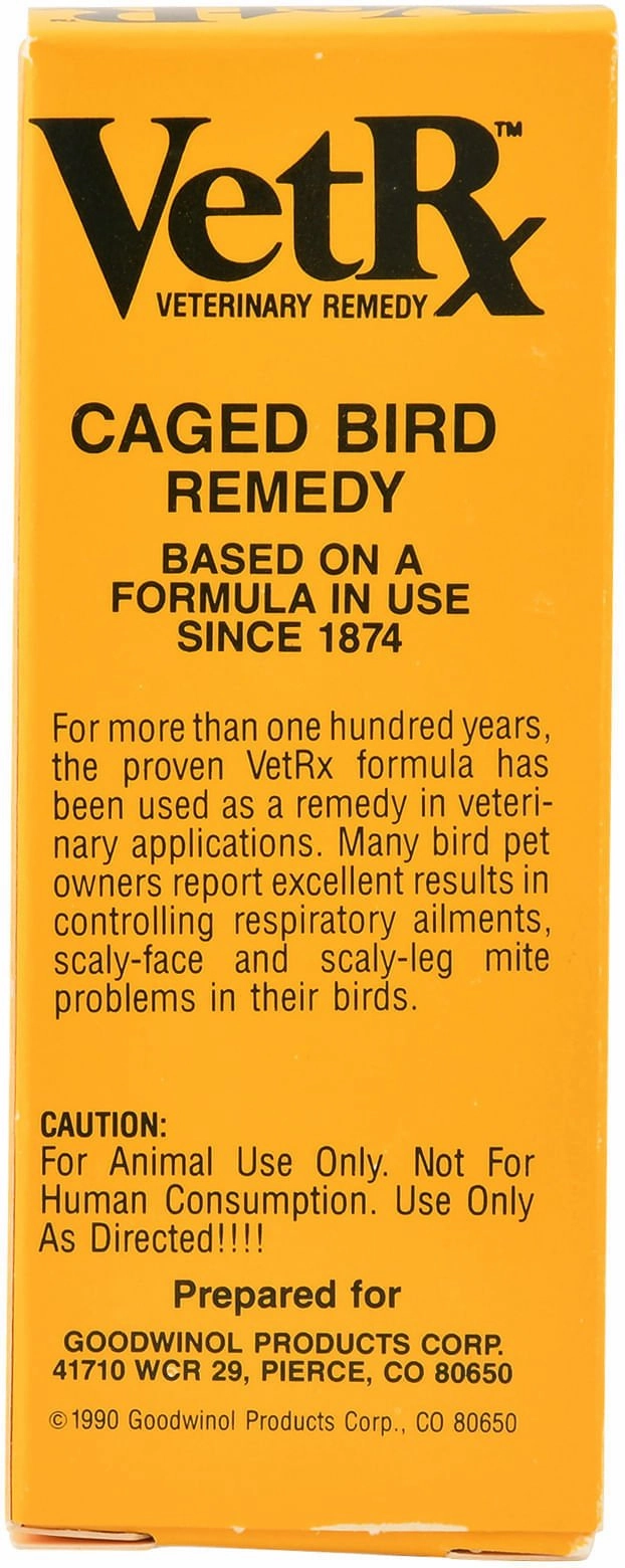 VetRx Caged Bird Remedy, 2 oz