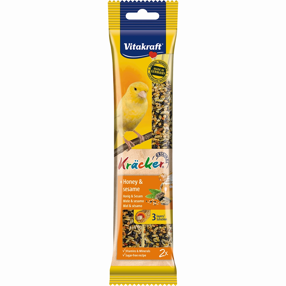Vitakraft Kracker Honey & Sesame for Canarries 60g