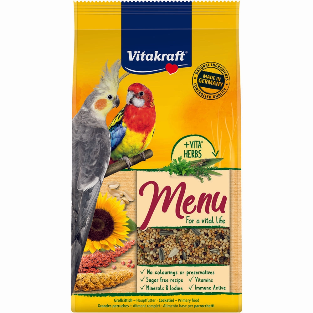 Vitakraft Premium Menu Cockatiel 1kg