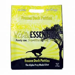 Vital Essentials Raw Duck Patties 6 Lb