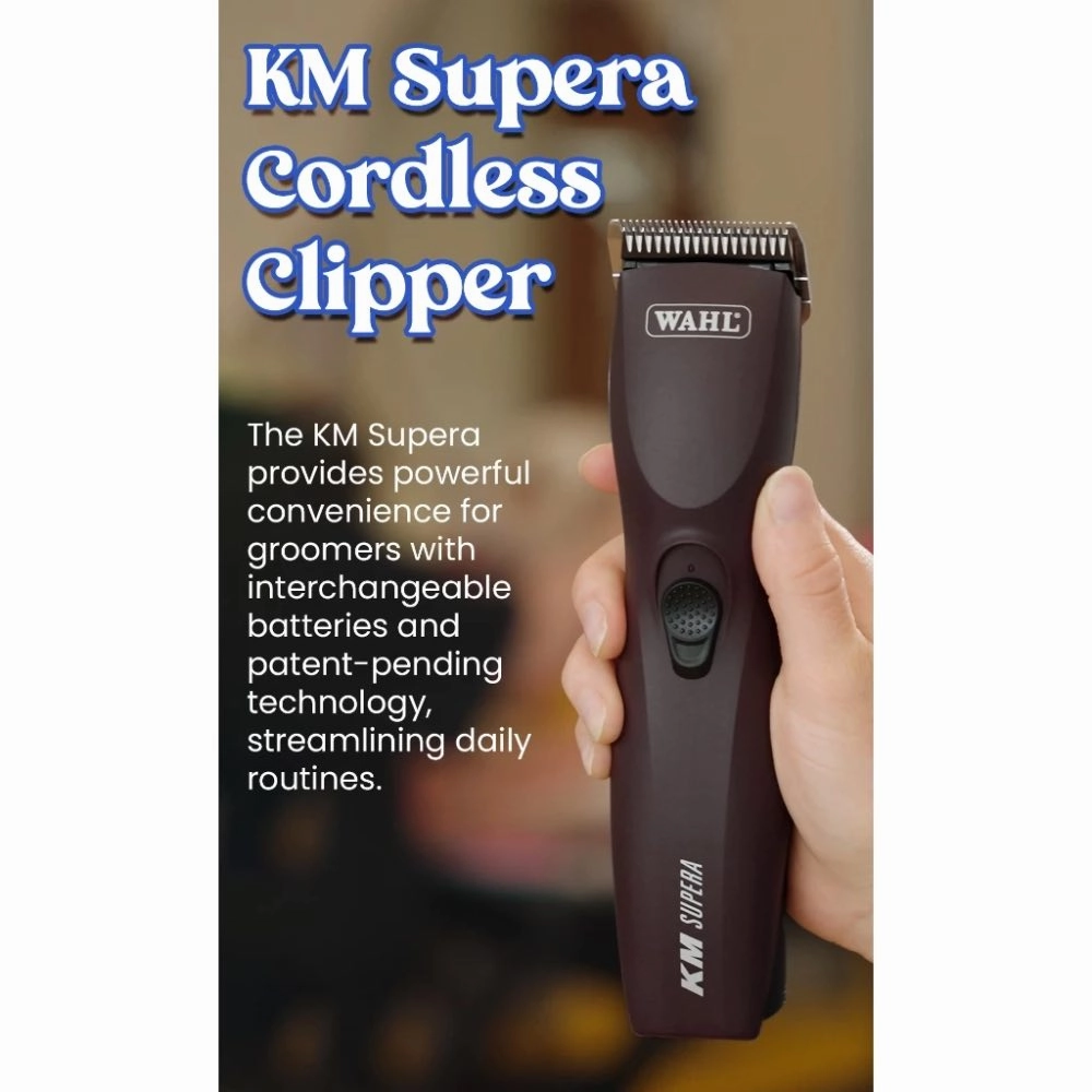 Wahl KM Supera Professional Shaver Clipper For Cats & Dogs