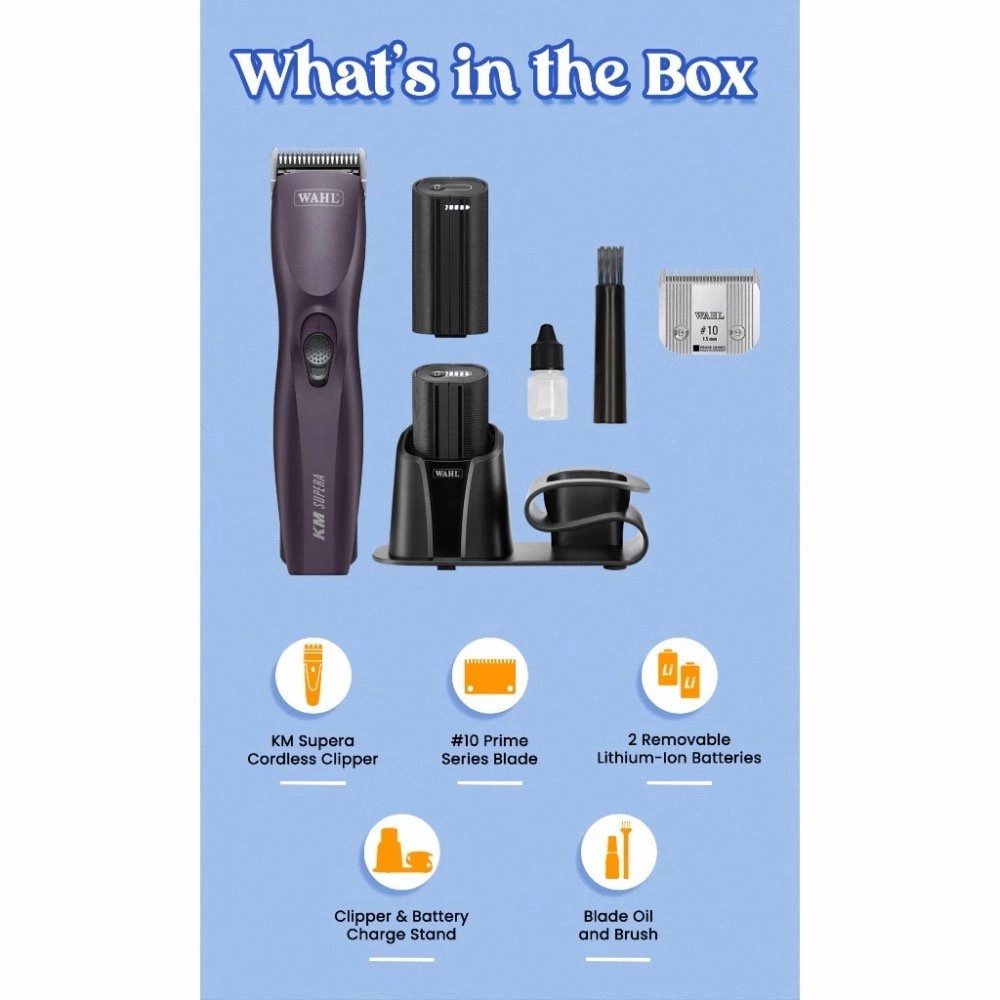 Wahl KM Supera Professional Shaver Clipper For Cats & Dogs