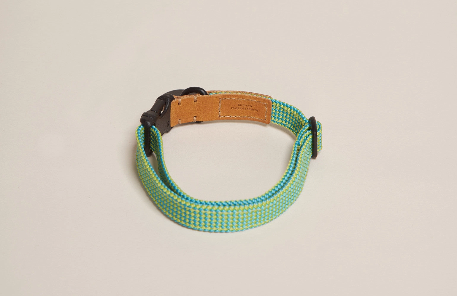 We are Tight: Ribbon Dog Collar, Palm Tree