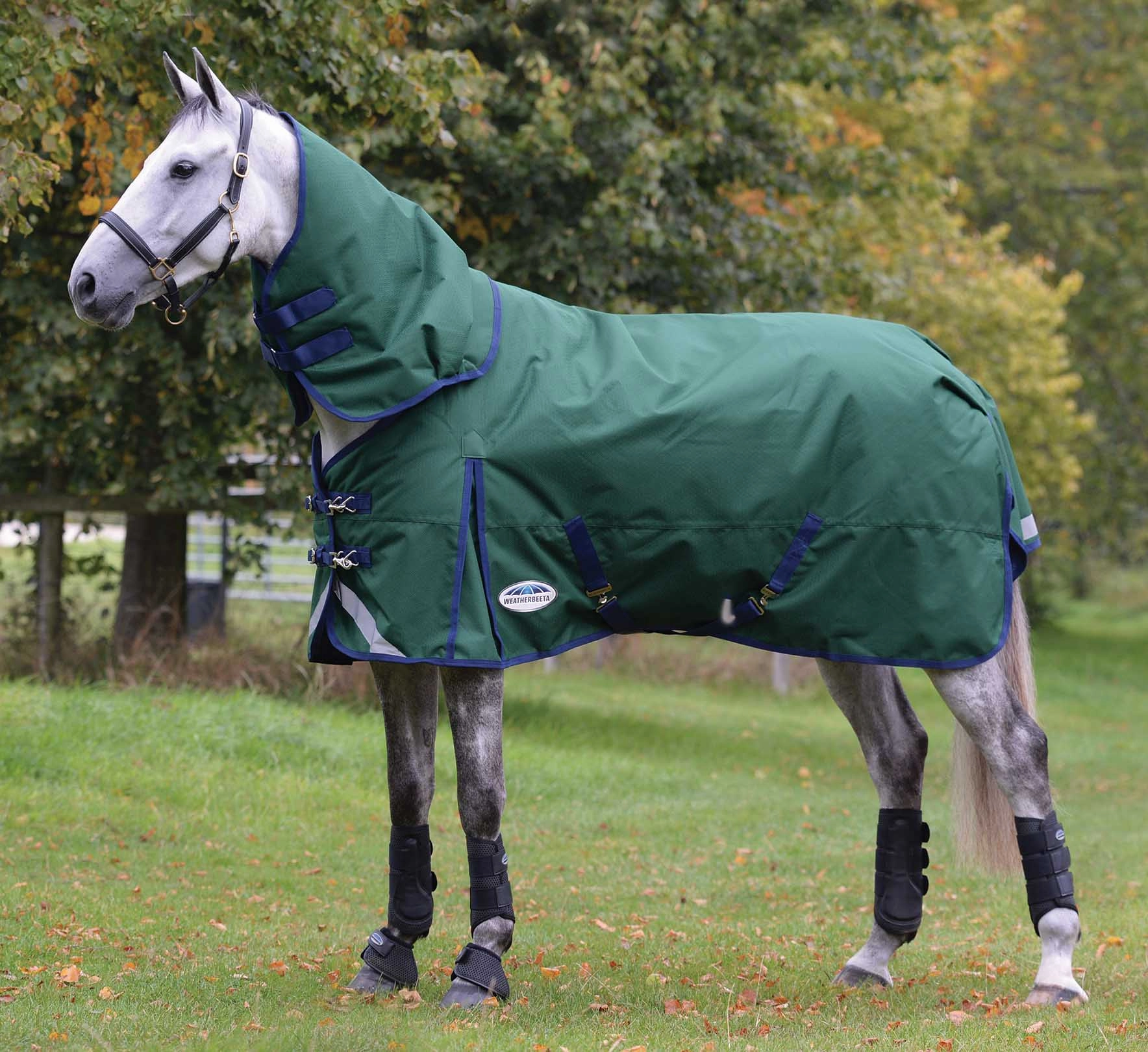 Weatherbeeta ComFITec Plus Dynamic II Detach-A-Neck Heavy Turnout Blanket for Horses