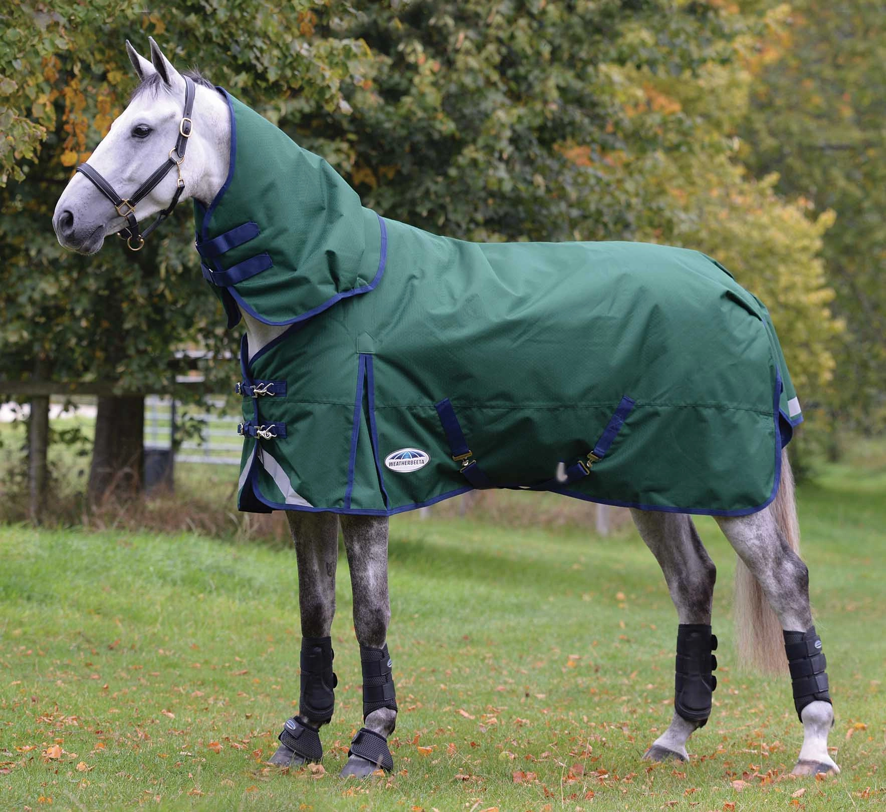 Weatherbeeta ComFITec Plus Dynamic II Detach-A-Neck Heavy Turnout Blanket for Horses