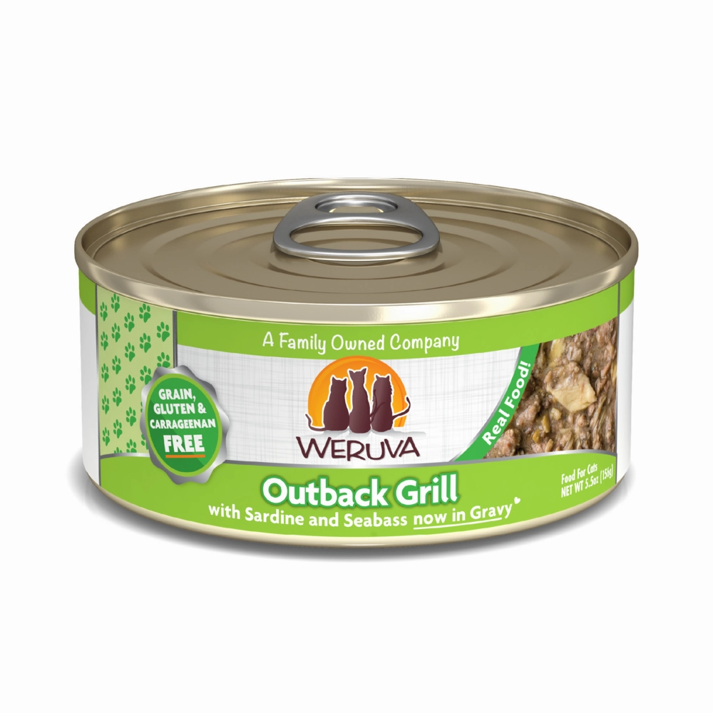 Weruva Outback Grill With Trevally and Barramundi Canned Cat Food