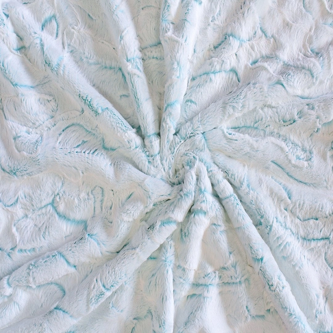 Whisper Dog Blanket Aqua