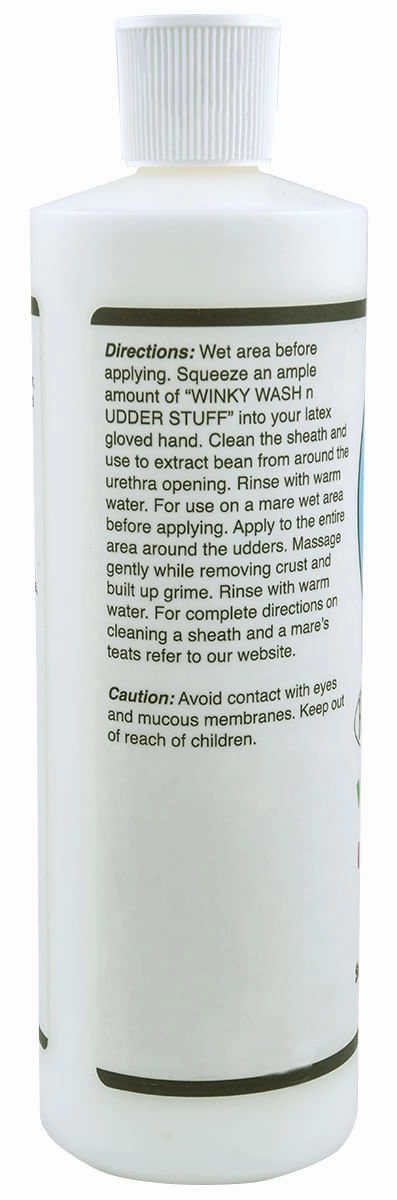 Winky Wash -N- Udder Stuff Sheath & Udder Wash for Horses