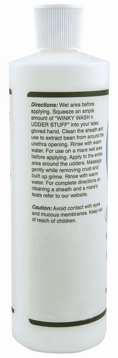 Winky Wash -N- Udder Stuff Sheath & Udder Wash for Horses