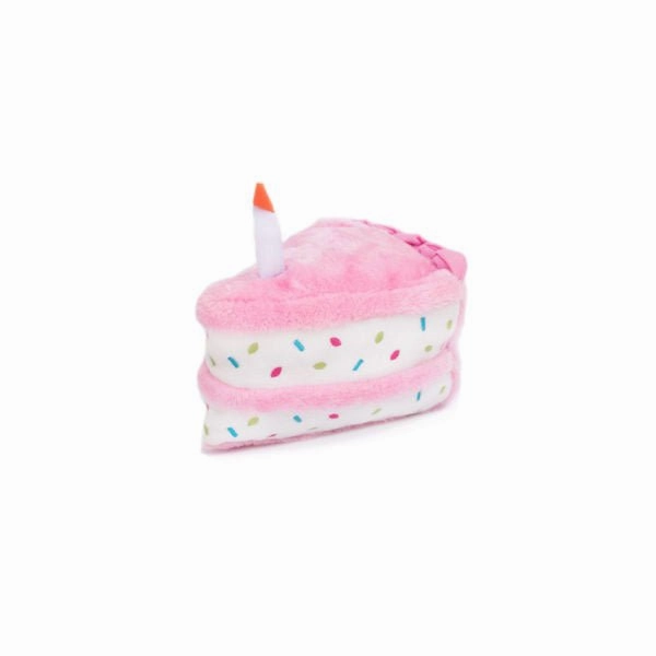 Zippy Paws Birthday Cake Dog Toy