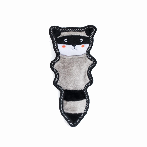 Zippypaws Z-Stitch Skinny Peltz Raccoon