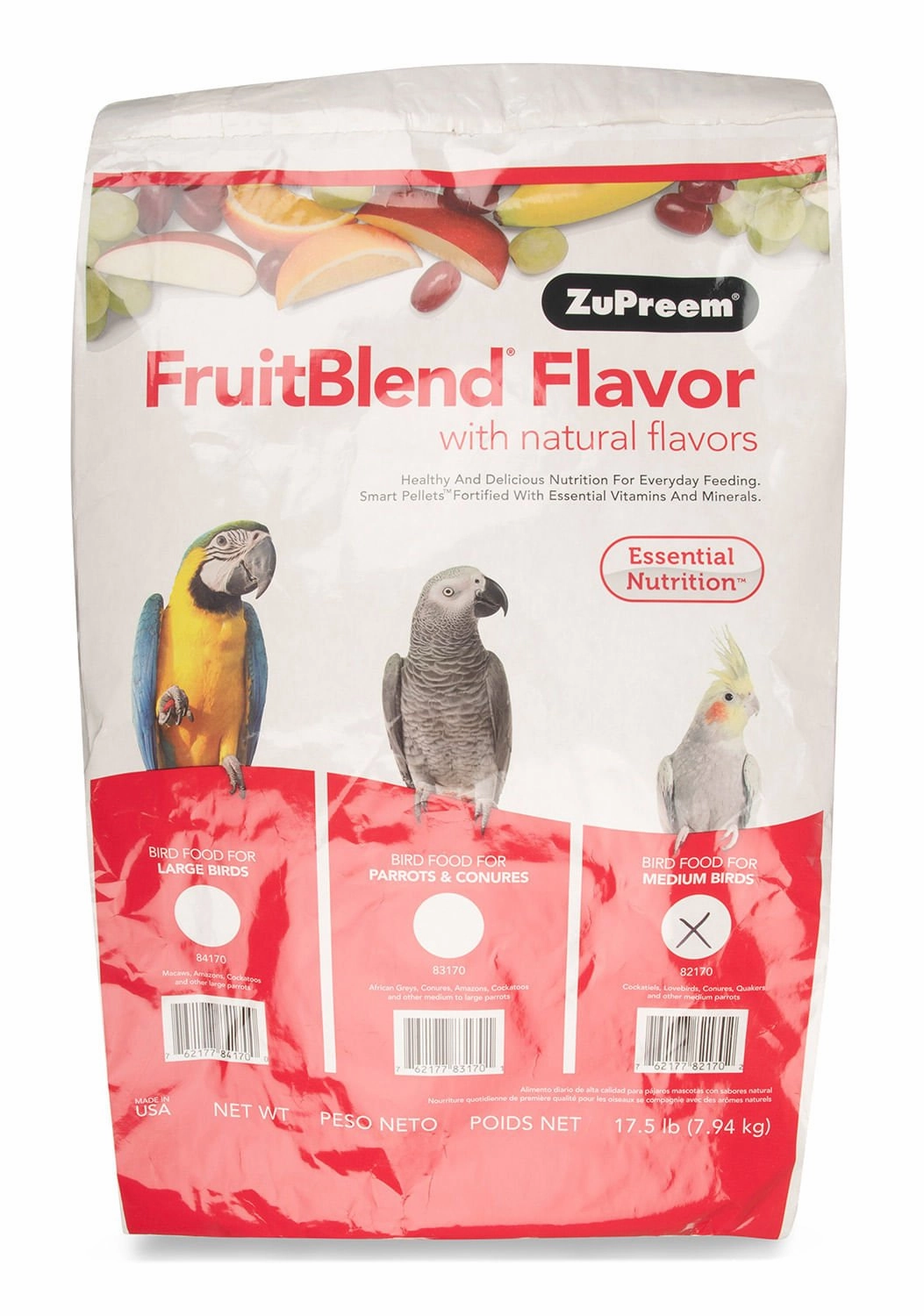 Zupreem FruitBlend Flavor Bird Food