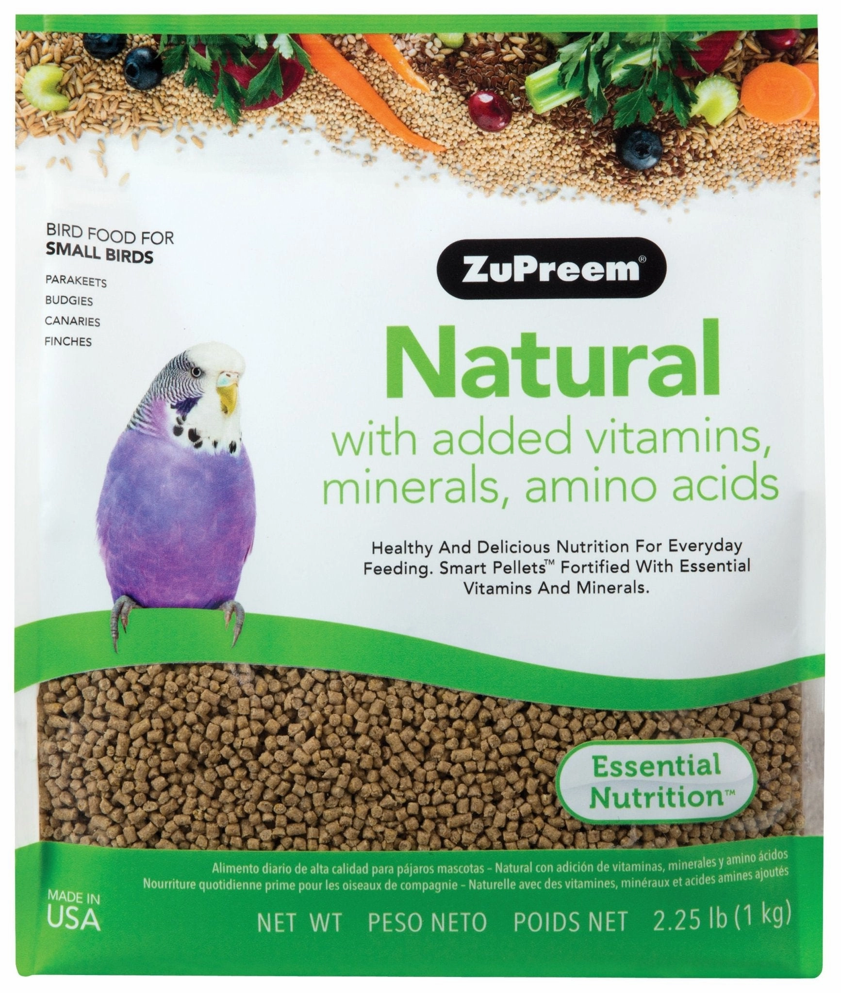 ZuPreem Natural Premium Daily Bird Food