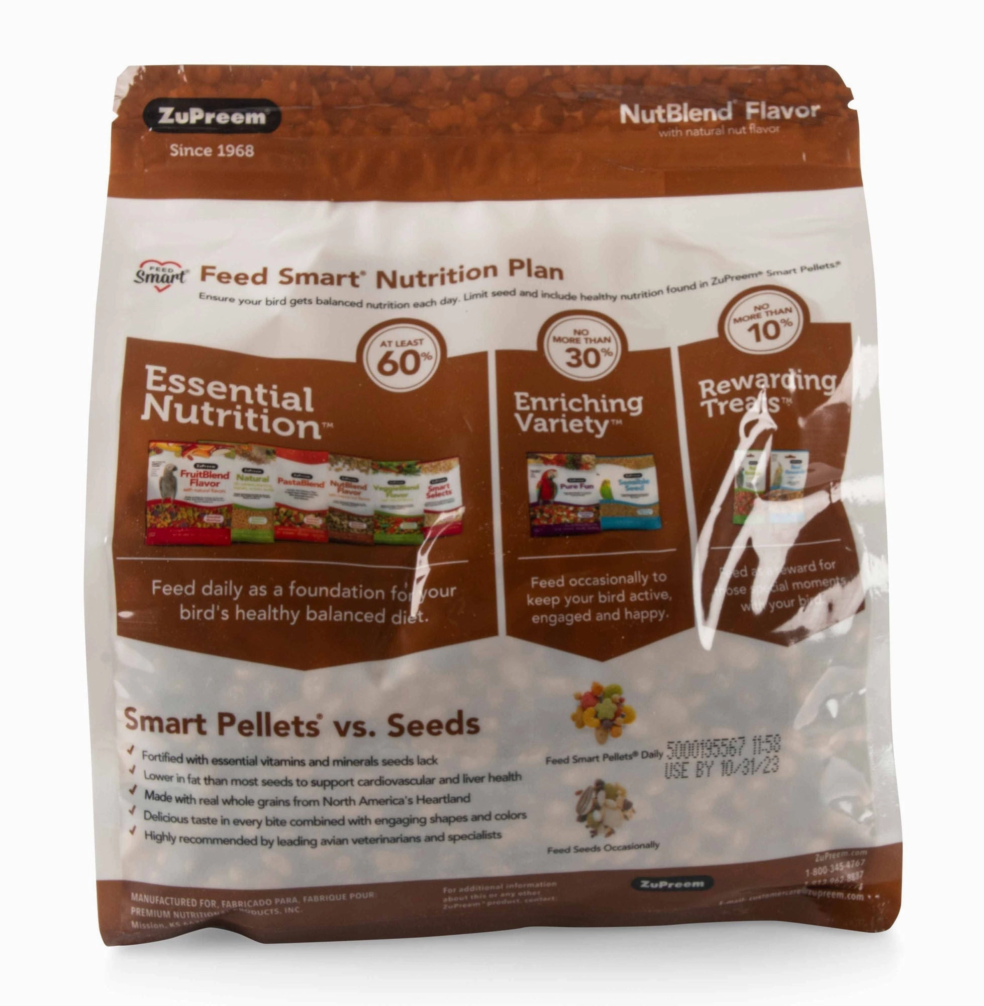 Zupreem NutBlend Flavor Bird Food